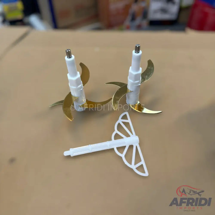 Blades and whisk attachment for a food chopper.