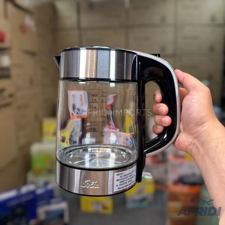ST Gallen 1.7L Glass Kettle