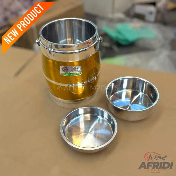 Stainless Steel 3L Lunch Box