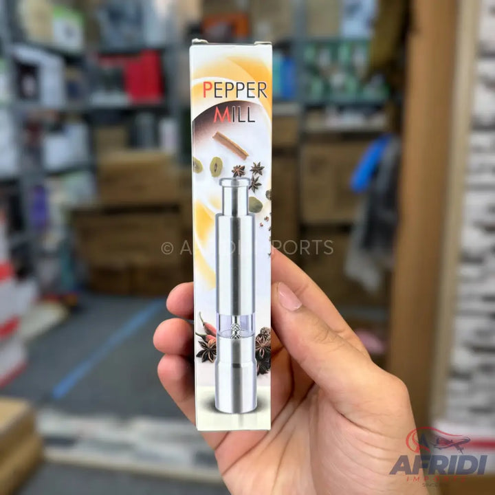 Stainless Steel Pepper Mill