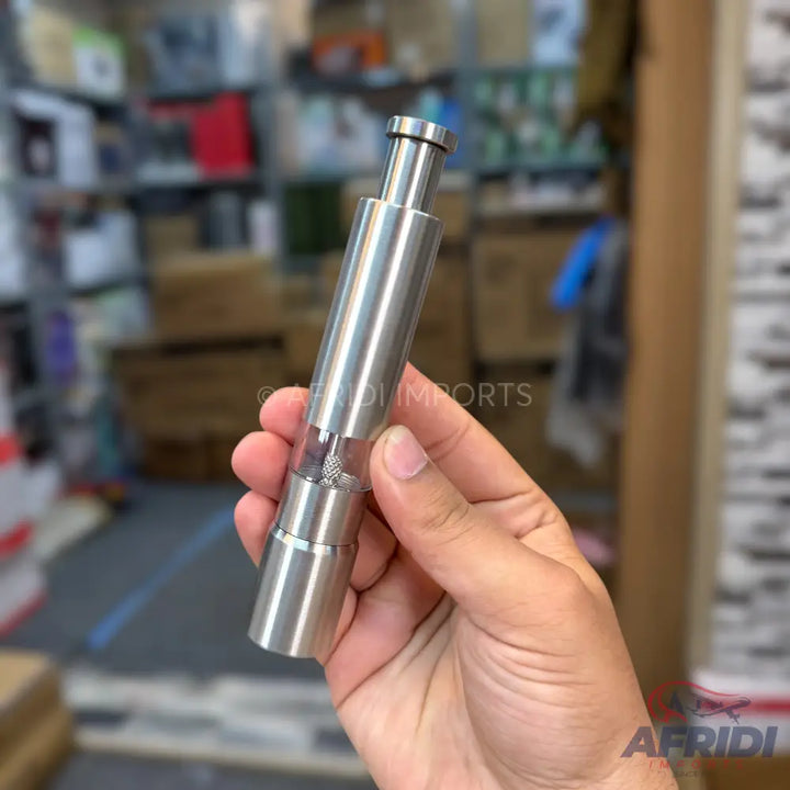 Stainless Steel Pepper Mill