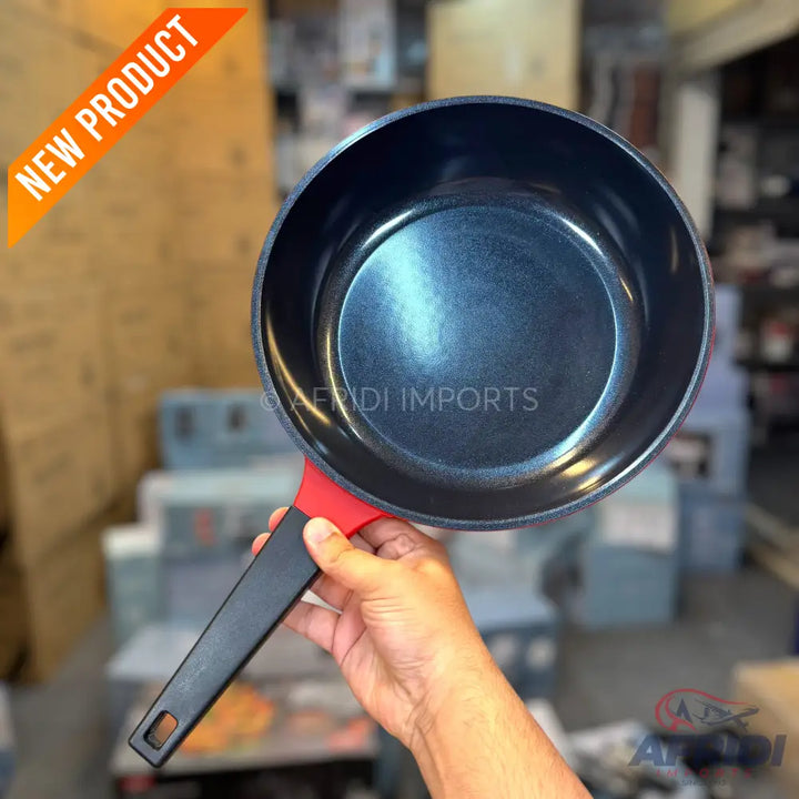Uakeen 7pcs Cookware Set with Aluminum Lid