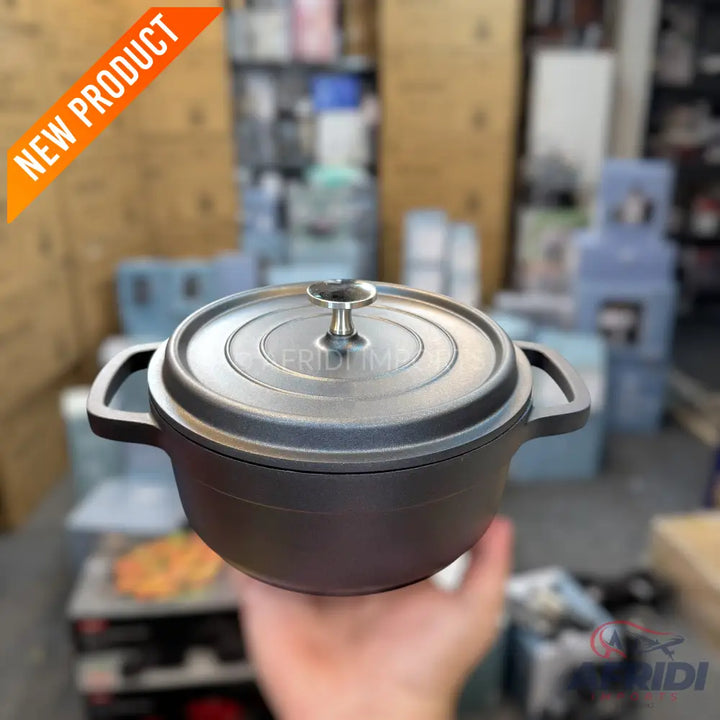 Uakeen 7pcs Cookware Set with Aluminum Lid