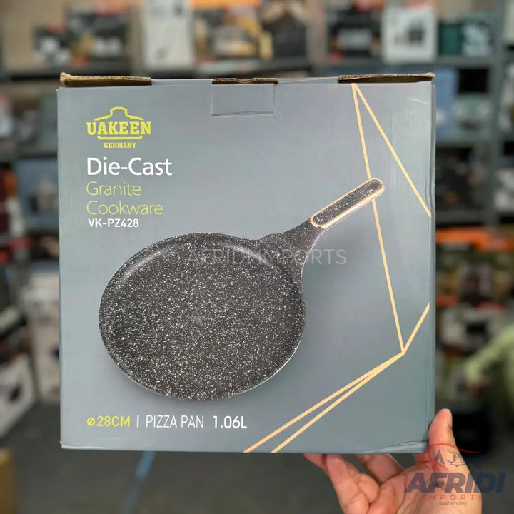 Uakeen Granite Die Cast 28cm Pizza Pan German Lot