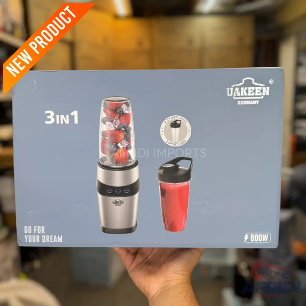 Uakeen Sports Blender with Portable Jar ZL 1306