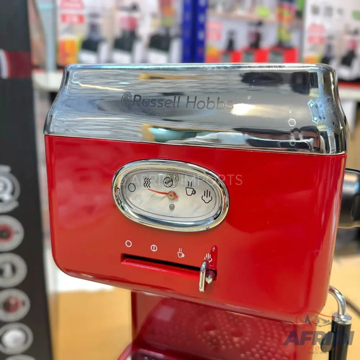 UK Lot Imported Rssuell Hobbs Retro Expresso Machine 15 Bar