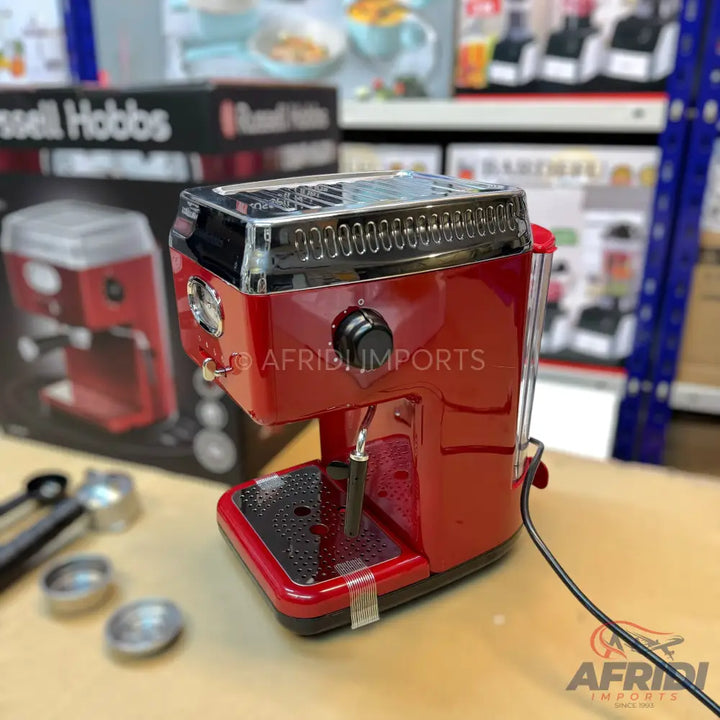 UK Lot Imported Rssuell Hobbs Retro Expresso Machine 15 Bar