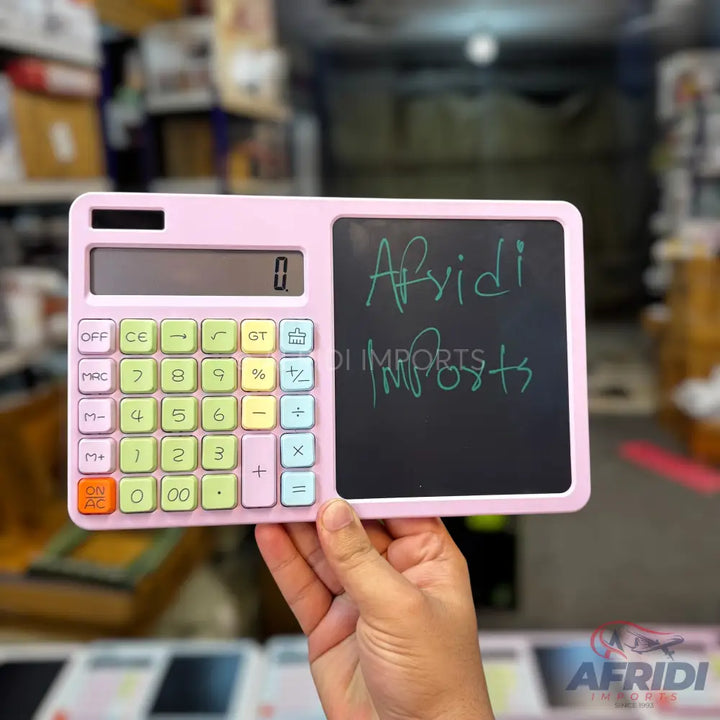 Calculator & Notepad - Random Color