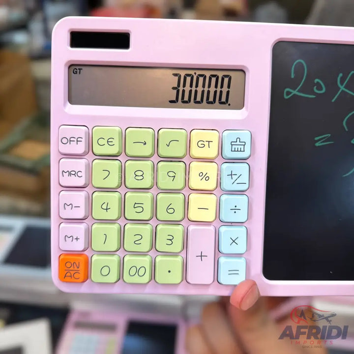 Calculator & Notepad - Random Color