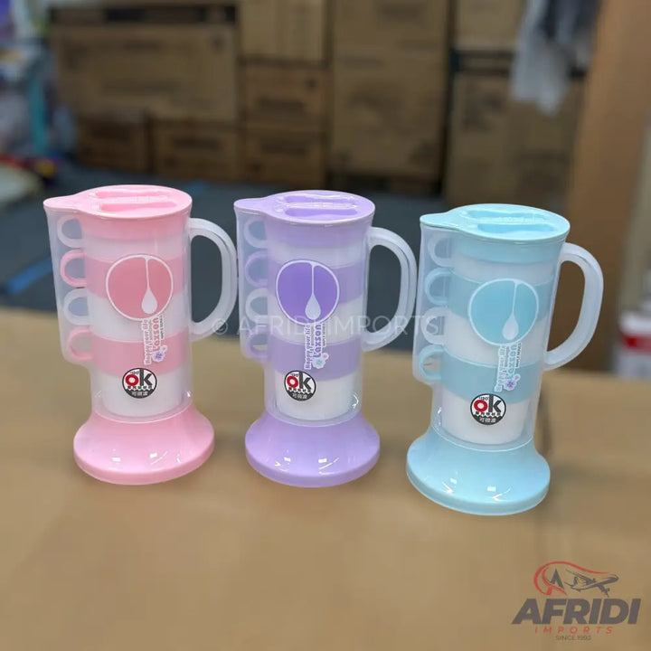 Laxson Jugs with 4 Cups