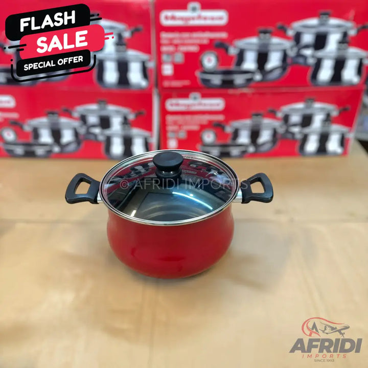 USA Lot Imported Megafesa 7 Pcs Non stick Cookware Set