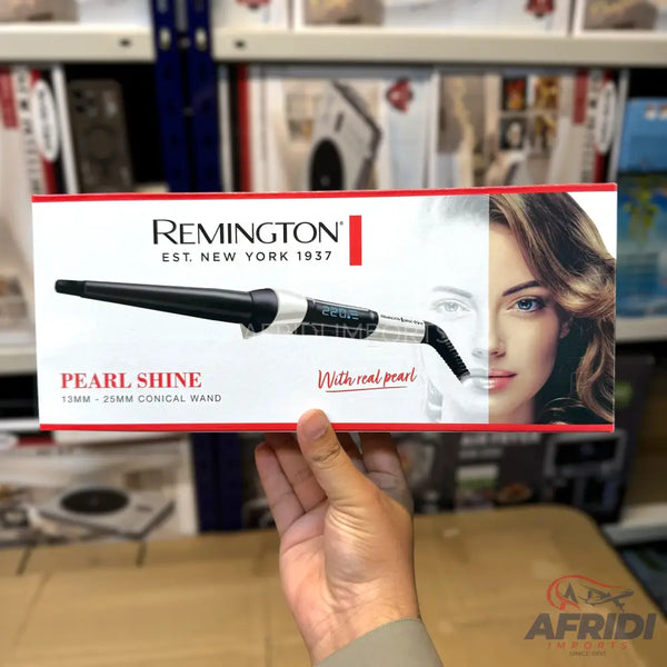 USA Lot Imported Remington CI96W1CN Pearl Shine Hair Conical Curl Wand