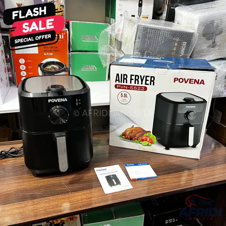 Vietnam Lot Imported Povena 5.5L Air Fryer