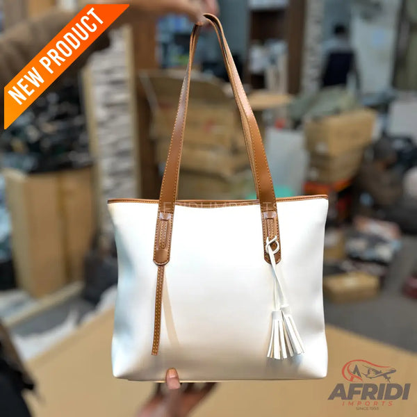 White Tote Bag