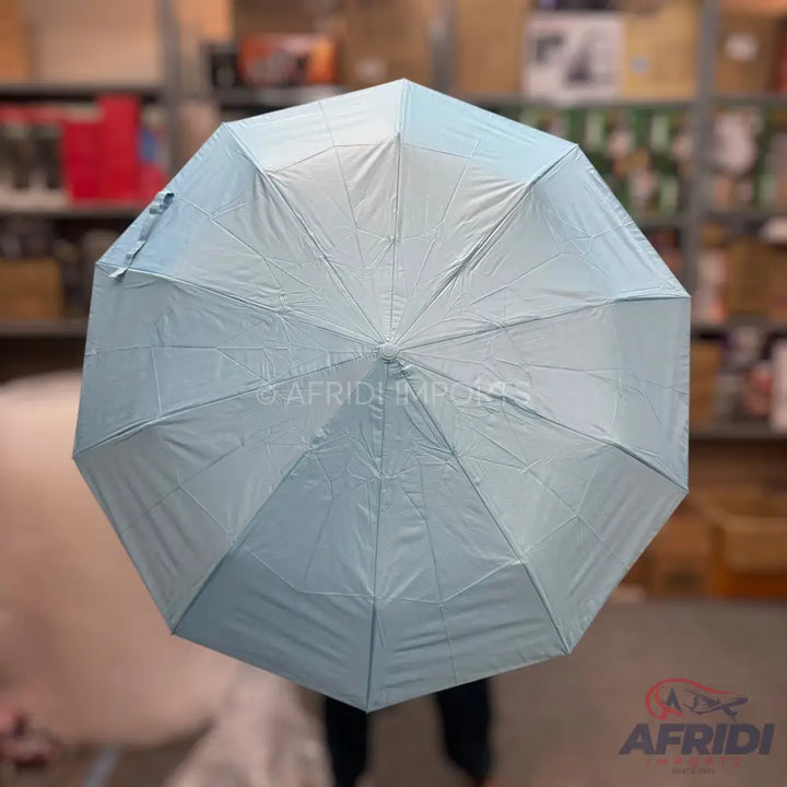 WindProof UV Folding Umbrella - Blue