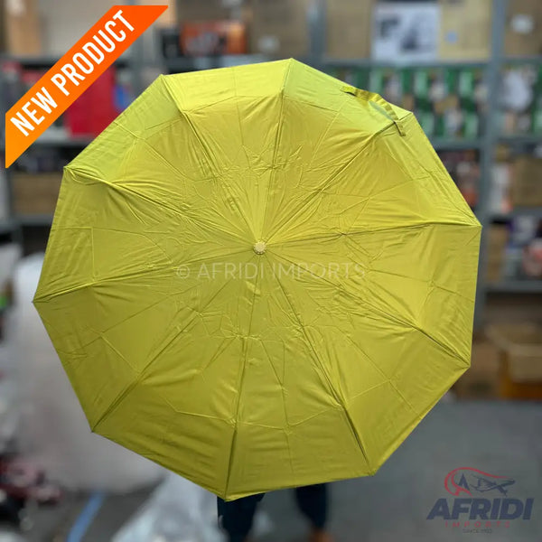 WindProof UV Folding Umbrella - Green