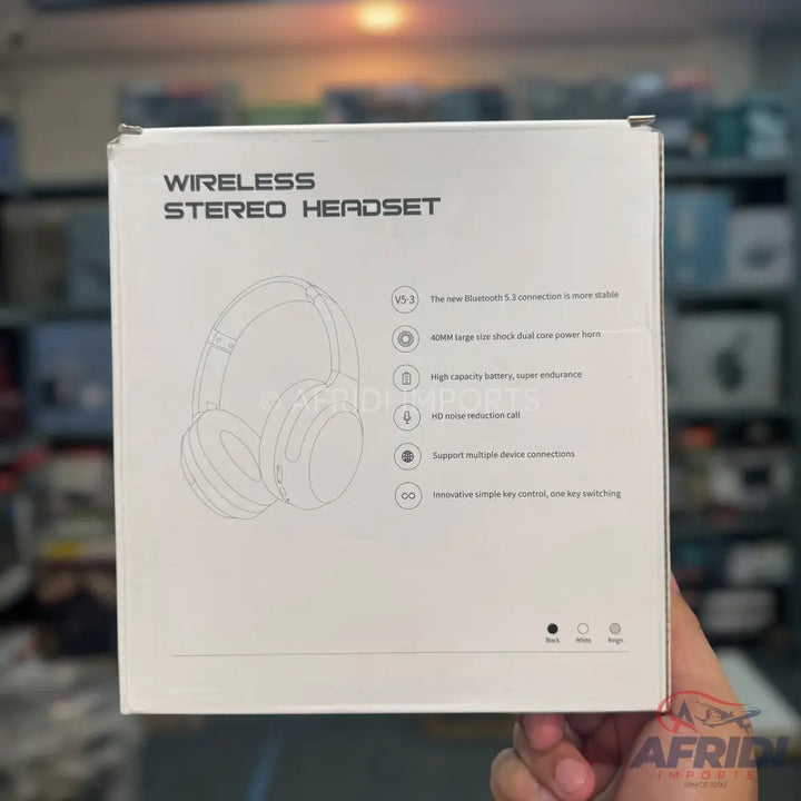 Wireless Stereo Headset Lot Imported