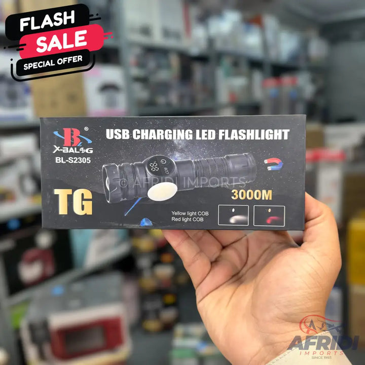 X Balong USB Charging Flashlight