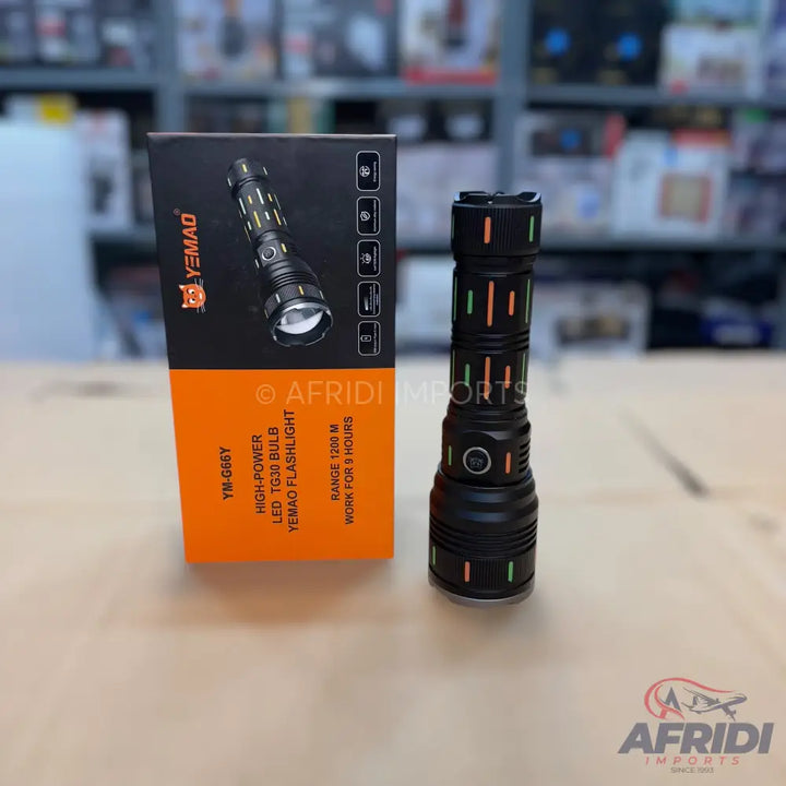 Yemao 1.2km Powerful Flashlights Lot Imported