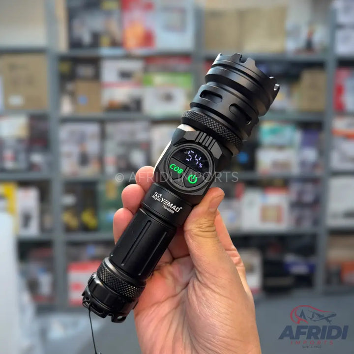 Yemao 1KM USB Rechargeable Flashlight Lot Imported