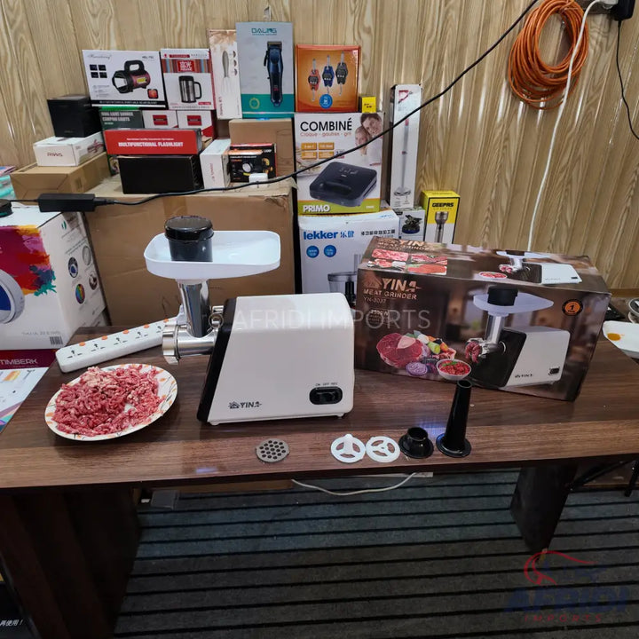 Yina Electric Meat Grinder Lot Imported