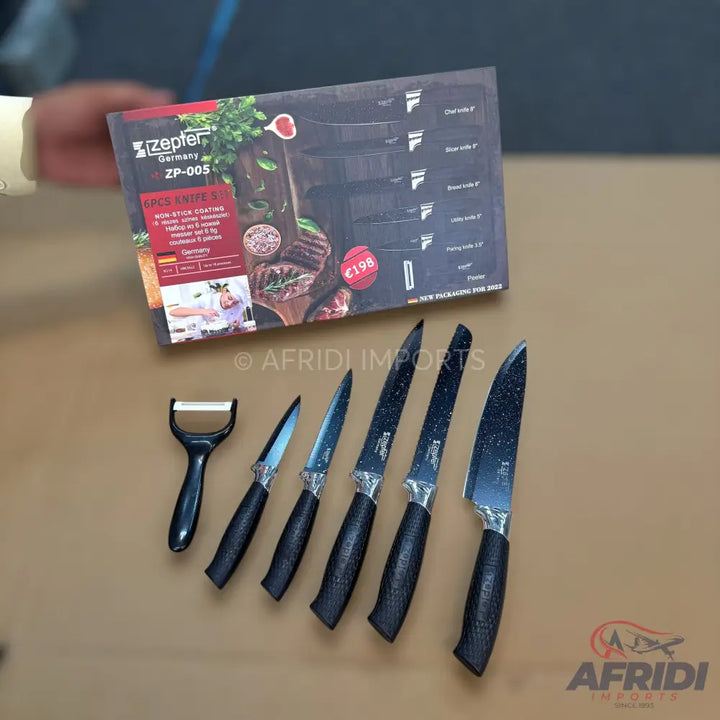 Zepter 6 Piece Knives Set